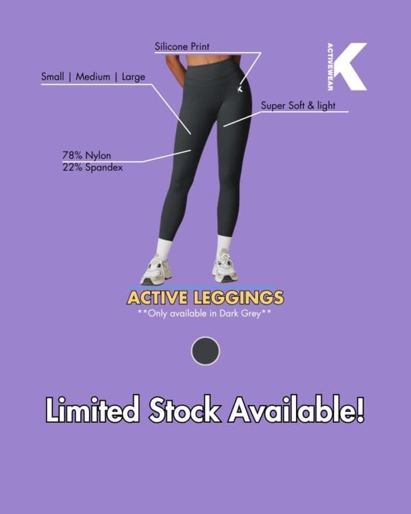 High-Waisted Leggings - Image 2